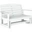 Double chaise berçante, banc oscillant attrayant