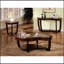 Meuble de salon cerisier foncé 1pc