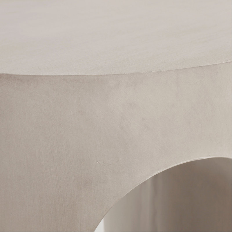 Table d'appoint d'extérieur ronde en U MGO