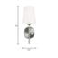 Baker 1 - Light Bath Sconce-61091957-61091952