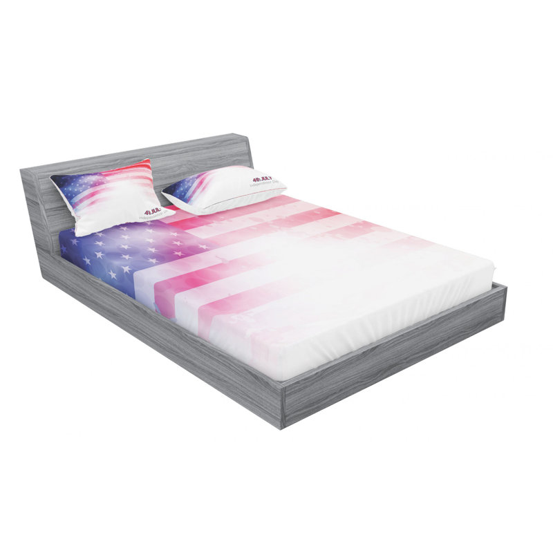 Microfiber Sheet Set, Full/Double Sheet Set with Fitted Sheet