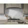 Bianco Dolomite Chevron 12 in. x 12 in. Polished Marble Mosaic Tile