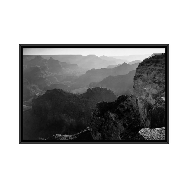 « grand canyon national park i » par ansel adams, reproduction de photo sur toile tendue, H 40 po x l 60 po x P 1,5 po