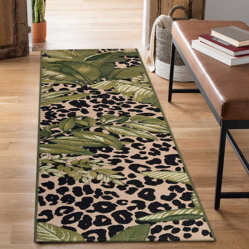 Kenilworth Floral Indoor / Outdoor Rug, Runner 1'11" x 7'5"