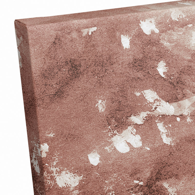 Blotchy Blush - Peinture, Toile tendue, H 30 po x l 30 po x P 1,25 po