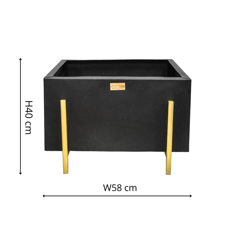 Rectangle Steel Wood Burning Fire Pit