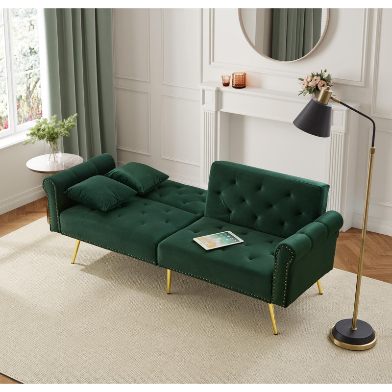 2 Seater Loveseat, Green