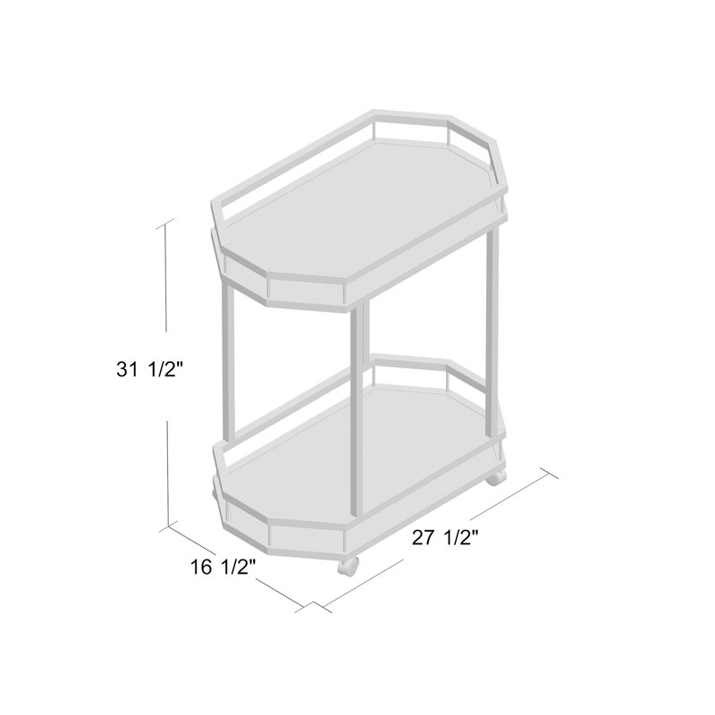 Metal Bar Cart