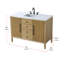 48 inch Single Bathroom Vanity-983894782