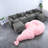 Compression U Shaped Sofas, Chenille 145 Inch Modern Console Home Seating