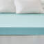 Surmatelas hypoallergénique en mousse viscoélastique gélifiée 3 po avec housse de refroidissement amovible-1813165574