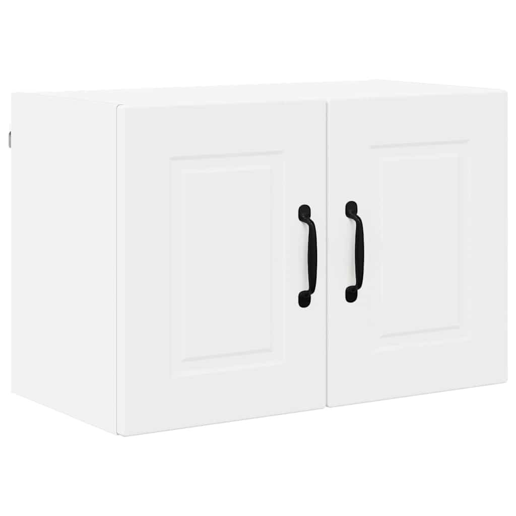 vidaXL Wall Cabinet PORTO White 60 x 31 x 40 cm Engineered Wood - Image 2