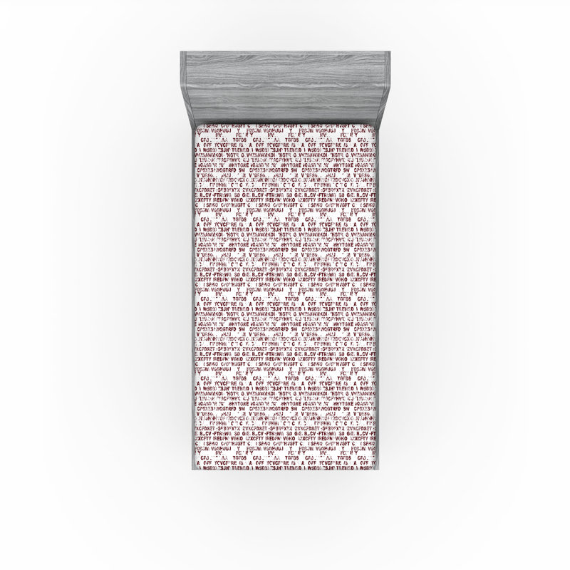 Drap-housse Ambesonne, Drap-housse de taille simple