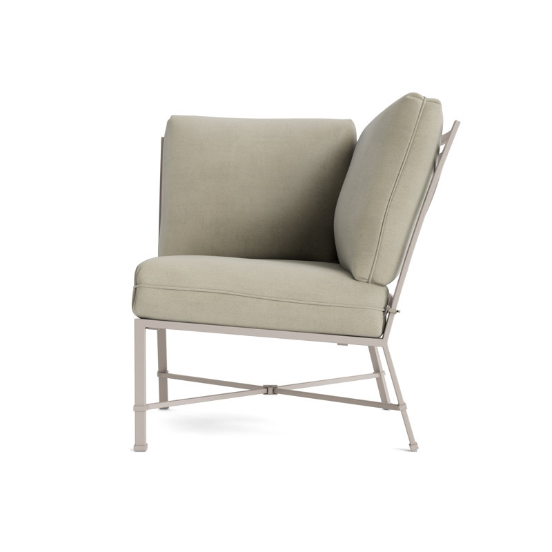 Venetian Outdoor Patio Sectional, Fusion Dove, Dove
