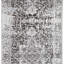 Tapis lavable à la machine avec envers antidérapant à motif floral moderne abstrait brun et crème-1305696521