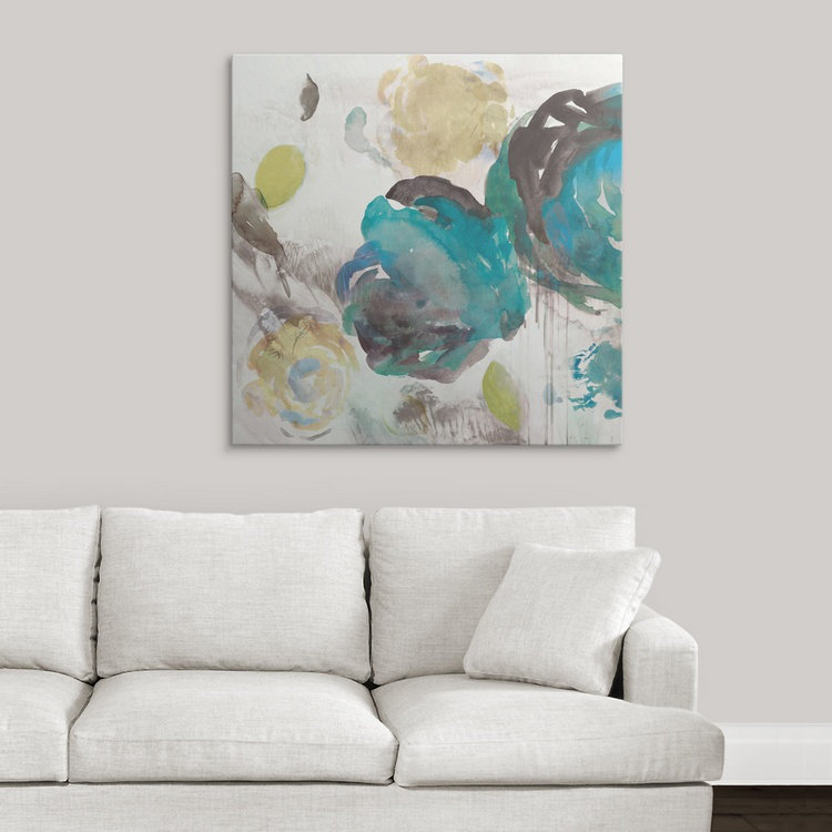 «Gouldsboro Seasons I 'Asia Jensen», reproduction d'art, H 35 po x l 35 po x P 1,5 po, Toile