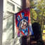 Drapeau patriotique de la maison américaine-112698636