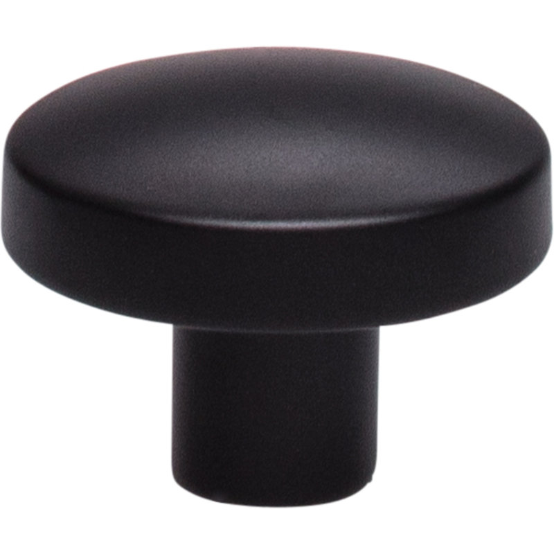 Hillmont 1 3/8" Length Oval Knob, Pewter Antique
