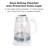 Tribest 1.7 Quarts Plastic Electric Tea Kettle