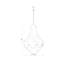Large Leather Fringe Chandelier-96124005
