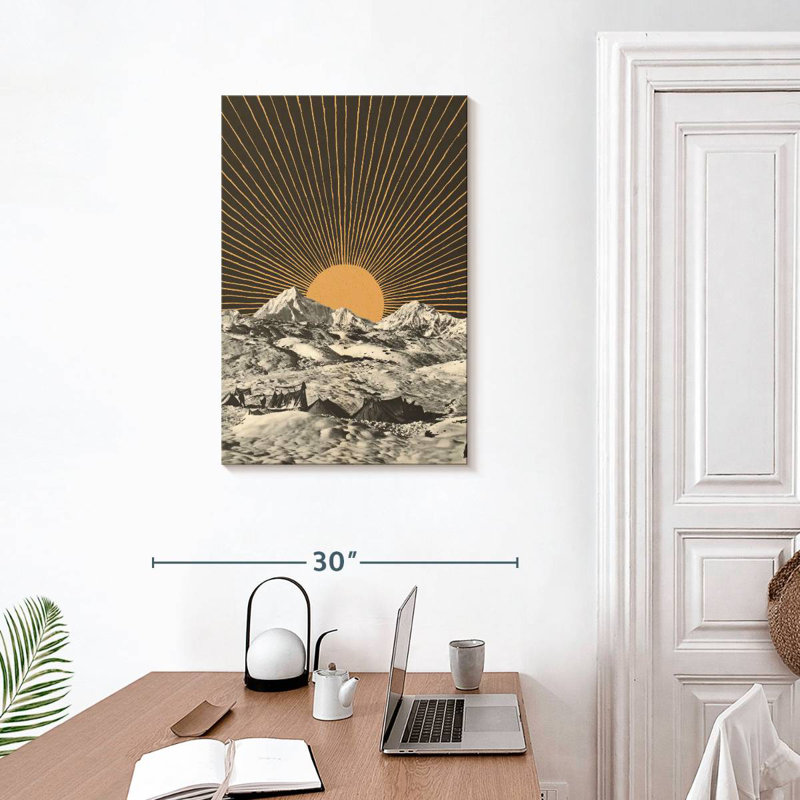 Oberle Mountainscape V, 30" H x 20" W
