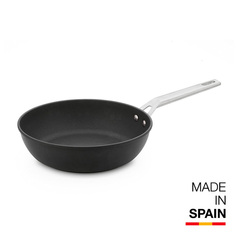 Belfry Kitchen Holcomb 3.5L Non-Stick Aluminum Saute Pan
