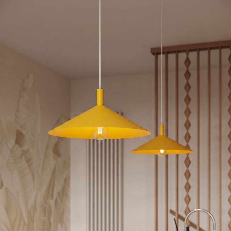 Pendant lamp NOX 25 white, 40x40x135 cm, Yellow