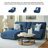 Acklen 3-Piece Power Reclining Sectional Sofa With Chaise-111301116-111301117