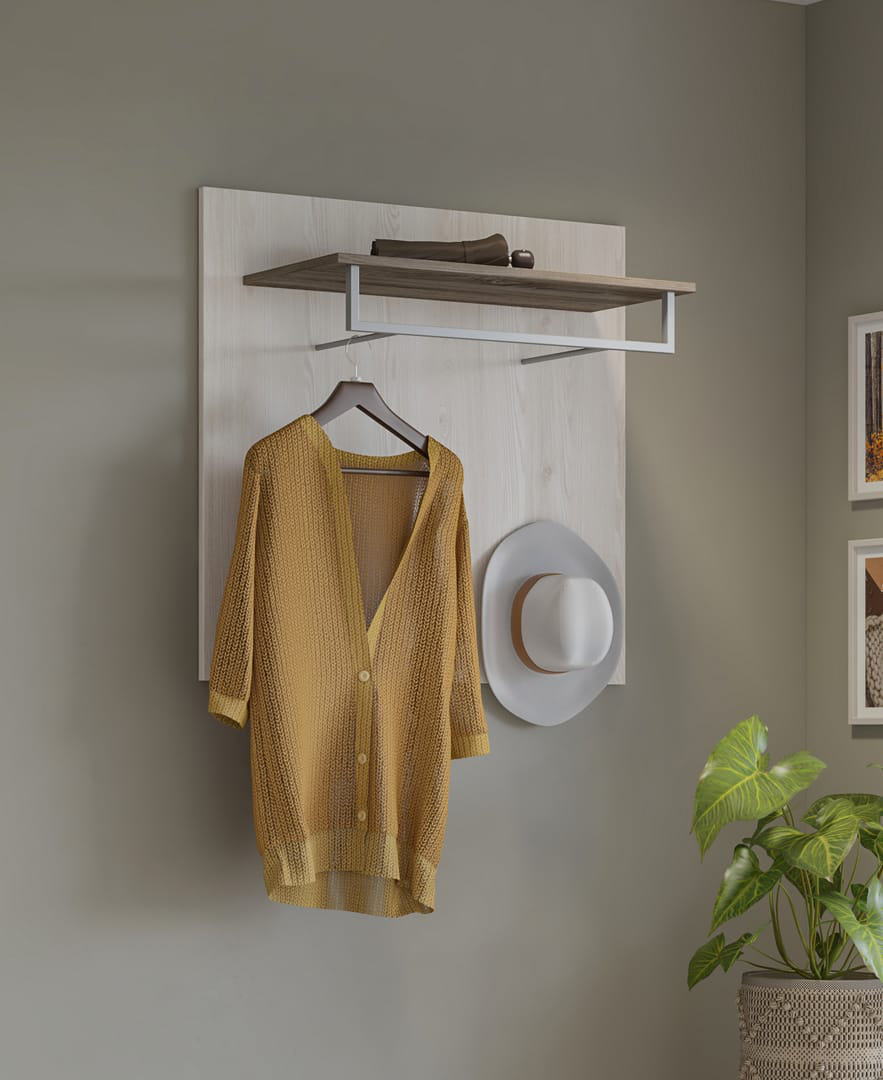 Touchwood Middleburgh 89 Hallway Hanger W50cm - Contemporary Entryway Solution