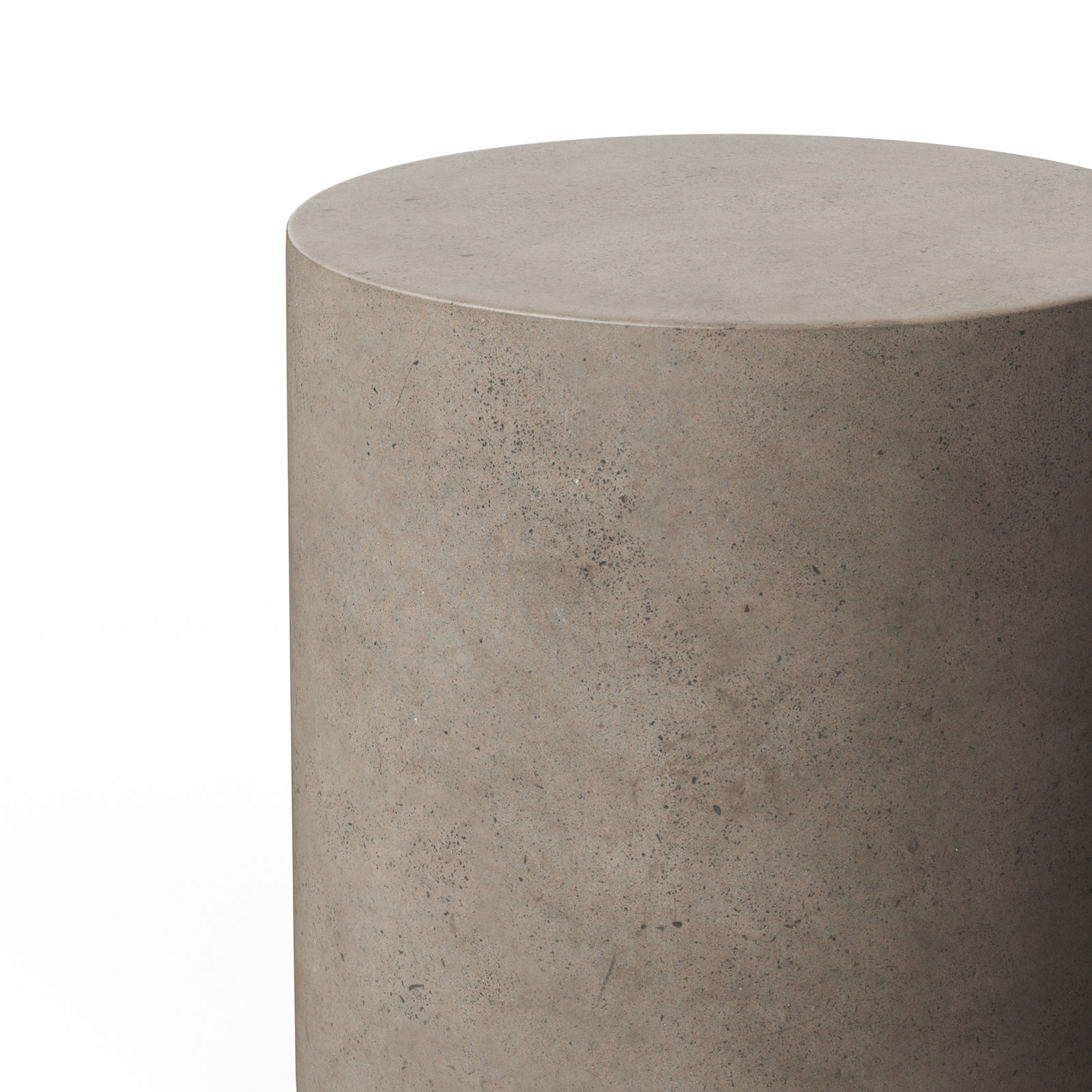 Kareen 20" End Table, Dark Gray, 15.75" H x 15.75" W x 15.75" D