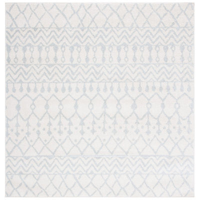 Tapis ivoire / gris clair Delong Southwestern