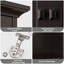 Rangement mural Winland requis au-dessus de la toilette-927507865
