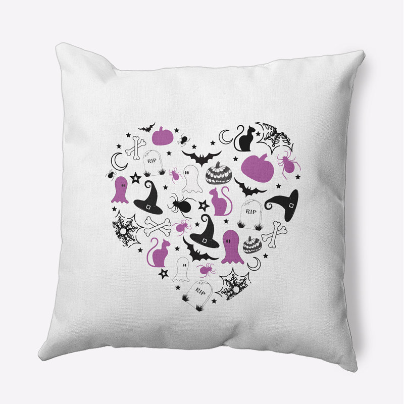 Coussin Witches Brew, 18 po x 18 po, Orchidée