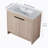 Drumlin 35.86 " W Freestanding Standard 1 Single Vanity Bathroom Vanity With Ceramic Top