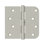 Deltana S41/4058TTNUSPW Special Hinge for Fiber Glass Doors, 4" x 4-1/4" x 5/8" Radius x SQ, NRP in Prime Coat White