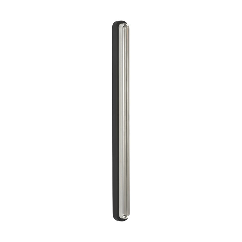 Emera 1 - Light LED Vanity Light, 24" H x 2" W x 1.4" D, Nightshade Black