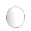 Baker Round Metal Wall Mirror