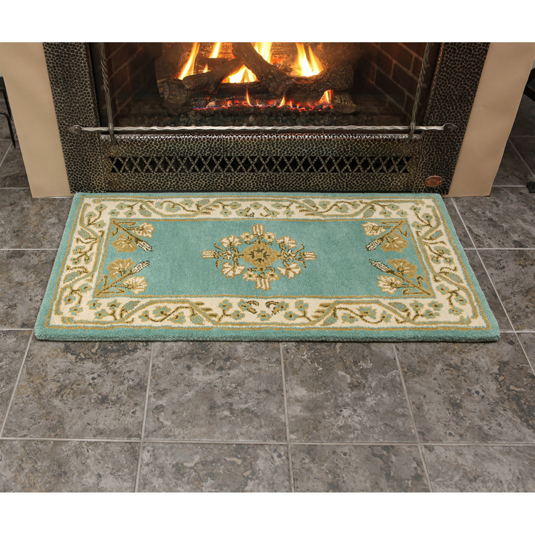 Innocenzio Hand Tufted Wool Oriental Indoor Rug World Menagerie
