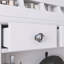Meuble-lavabo flottant avec grand miroir