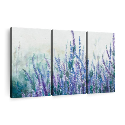 " Lavender Floral Garden "