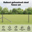 Vidaxl Fence With Posts PVC-Coated Steel-116797912-116797921