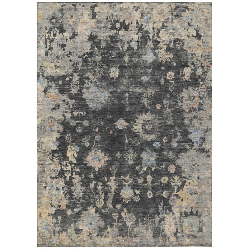 Machine Washable Indoor/Outdoor Chantille ACN2302 Global Rug, Rectangle 2'6" x 3'10"