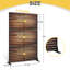 Paravent métallique autoportant de 183 cm (H) x 119 cm (L) avec fonction occultante, idéal pour les poubelles, les climatiseurs, les patios, les balcons et les terrasses (comprend 3 panneaux).-114501997