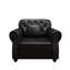 Canapé Chesterfield moderne en similicuir avec garniture cloutée et garniture cloutée de 41,3 po-1564333540-1564333547
