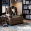 Fauteuil inclinable manuel surdimensionné avec 2 porte-gobelets et une poche latérale-936615195