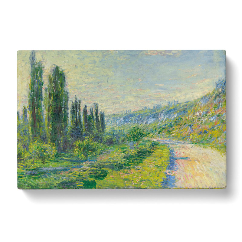 Lane In The Country by Claude Monet - Wrapped Canvas Painting, 40cm H x 60cm W x 3cm D