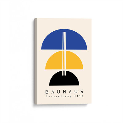 Toile tendue «Balancing Bauhaus»