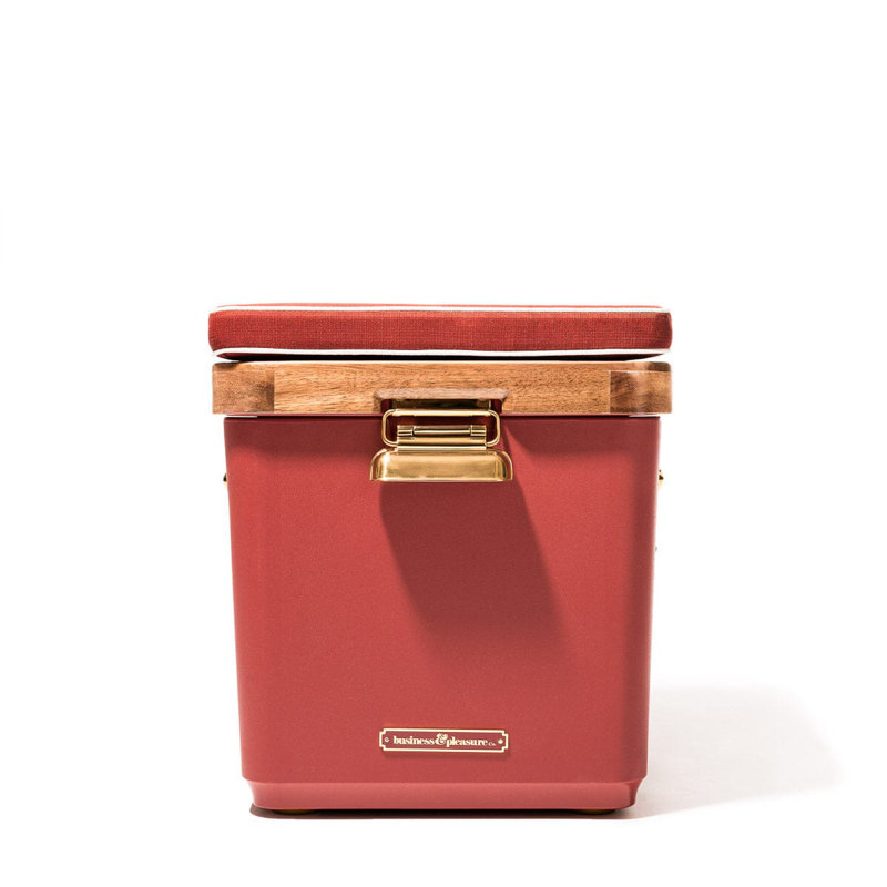 Hemingway Cooler, Red/White