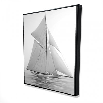 "Voilier" sur toile