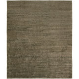 Nateasha Hand Knotted Area Rug in Brown